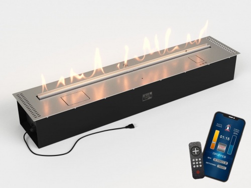 Автоматический биокамин Lux Fire Smart Flame 1300 RC INOX Автоматический биокамин Lux Fire Smart Flame 1300 RC INOX