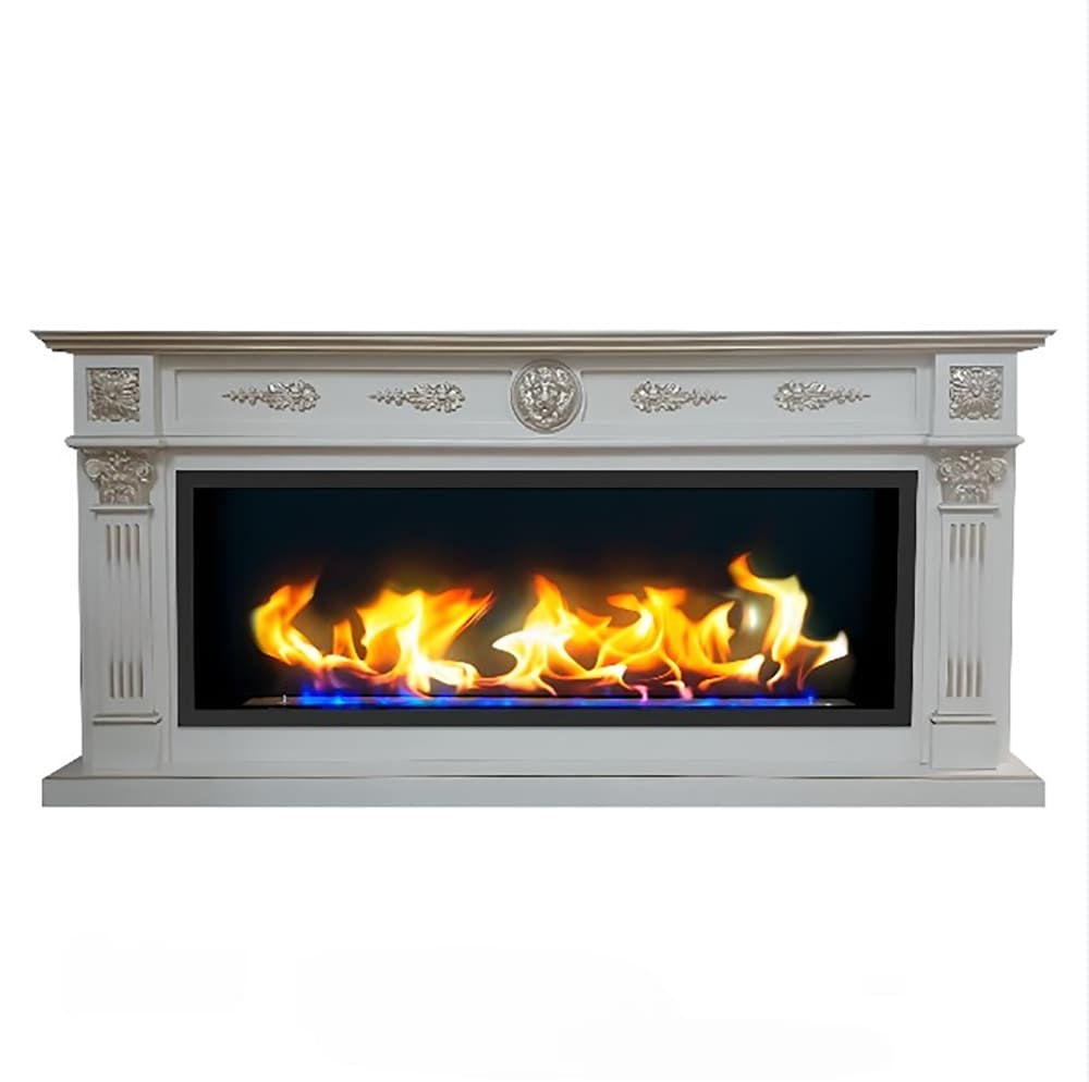 Биокамин в линейном портале "Русский огонь" Колизей с защитным стеклом по цене 107 600 руб.