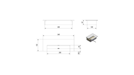 Биокамин Kratki CHARLIE 2 стальной по цене €482