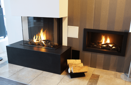 Газовая топка Kratki LEO/70/G31/37MBAR, балонный газ