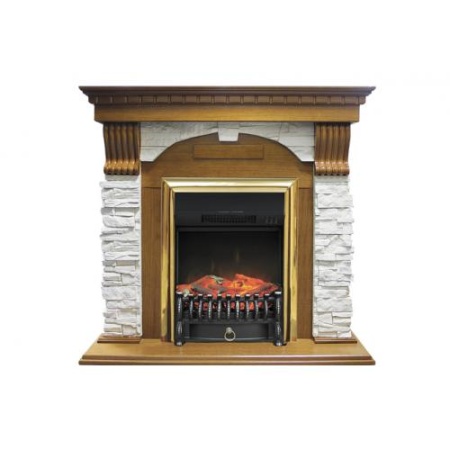 Dublin арочный сланец белый (дуб)+Majestic FX Black