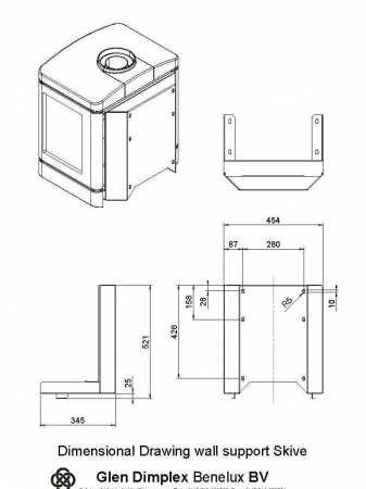 Газовый камин Faber Skive Газовый камин Faber Skive