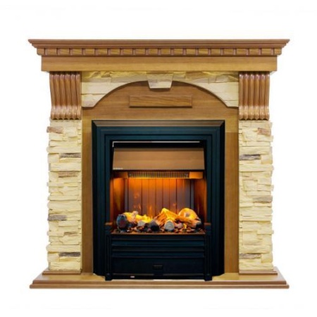 Dublin арочный сланец (дуб)+Brookline Black